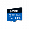 Thẻ nhớ MicroSDXC 64GB LEXAR 633x UHS-I 100MB/s (LMS0633064G-BNNNG) Class 10, U3, V30, A1