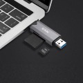 Đầu đọc thẻ nhớ SSK SCRM390 (Type-C/USB 3.0, đọc thẻ SD/TF Card)