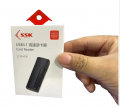 Đầu đọc thẻ nhớ SSK SCRM400 (USB 3.1, đọc thẻ MicroSD, SD, SDHC, SDXC)