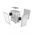 Vỏ case Corsair 3000D Airflow Mid Tower TG White (CC-9011252-WW)