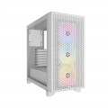 Vỏ case Corsair 3000D RGB Airflow Mid Tower TG White (CC-9011256-WW)