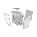Vỏ case Corsair 3000D RGB Airflow Mid Tower TG White (CC-9011256-WW)