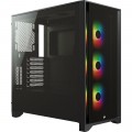 Vỏ case Corsair iCUE 4000X RGB Mid Tower TG Black (CC-9011204-WW)