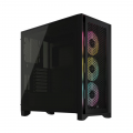 Vỏ case Corsair iCUE 4000D RGB Airflow Mid Tower TG Black (CC-9011240-WW)