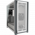 Vỏ case Corsair iCUE 5000D Airflow Mid Tower TG White (CC-9011211-WW)