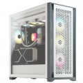 Vỏ case Corsair iCUE 5000D Airflow Mid Tower TG White (CC-9011211-WW)