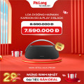 Loa Di Động Harman Kardon Go + Play 3 Màu Đen (160W, Bluetooth 5.2, AUX 3.5mm, Pin 8 giờ)