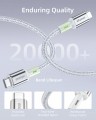 Cáp USB-C to USB-C INNOSTYLE POWERFLEX 100W/10GBPS 4K/60HZ, Màu Silver (ICC200ALSLV)