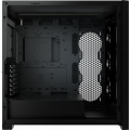 Vỏ case Corsair iCUE 5000X RGB Mid Tower TG Black (CC-9011212-WW) (4 mặt kính cường lực, Sẵn 3 fan RGB)