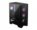 Vỏ case MSI MAG FORGE 120A AIRFLOW (Mid Tower, ATX, 1 mặt kính cường lực, Sẵn 6 fan RGB, Max 8 fan)
