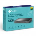 Switch Desktop TP-Link 8-Port 10/100Mbps with 4-Port PoE (TL-SF1008P)