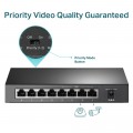 Switch Desktop TP-Link 8-Port 10/100Mbps with 4-Port PoE (TL-SF1008P)