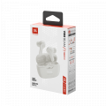 Tai nghe True Wireless JBL Wave Beam White (Bluetooth 5.2, IP54, Pin 8 giờ)