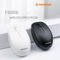 Chuột không dây Newmen F600S, Màu Trắng (USB 2.4GHz, 1600 DPI, Silent, Pin AA lên đến 18 tháng)