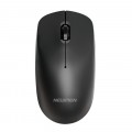 Chuột không dây Newmen F300S, Màu Đen (USB 2.4GHz, 1200 DPI, Silent, Pin AA lên đến 18 tháng)