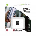 Thẻ Nhớ MicroSDXC 128GB Kingston Canvas Select Plus 100MB/s, Class10, UHS-I, U1, V10, A1 (SDCS2/128GBSP)