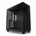 Vỏ Case NZXT H6 Flow Black (Mid Tower, ATX, 2 mặt kính cường lực, sẵn 3 fan không LED)