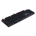 Bàn phím cơ Rapoo V500 SE Black - Red Switch (Full Size 104 phím, USB, Led rainbow)
