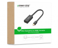 Đầu chuyển Mini Displayport sang HDMI Ugreen 40360 (Hỗ trợ 4Kx2K/30Hz, Dài 18cm)