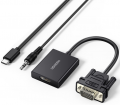 Đầu chuyển VGA sang HDMI + Audio Ugreen 50945 (Hỗ trợ Full HD 1080P, Dài 20cm)