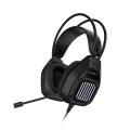 Tai nghe chơi game Over-ear DareU EH406 Black (USB, 7.1, Multi LED 7 màu)