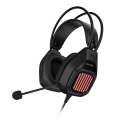 Tai nghe chơi game Over-ear DareU EH406 Black (USB, 7.1, Multi LED 7 màu)