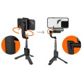 Tay cầm chống rung Gimbal cho điện thoại HOHEM HT-ISTEADY Q-BLACK, màu đen
