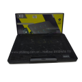 ĐẾ TẢN NHIỆT LAPTOP COOLING PAD X8 GAMING BLACK (6 Fan, LED RGB, nâng hạ)