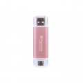 Ổ cứng di động SSD Transcend ESD310 1TB USB 3.2 Gen 2x1 Màu hồng (TS1TESD310P)