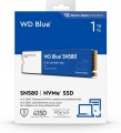 Ổ cứng SSD WD 1TB Blue SN580 M.2 NVMe PCIe Gen4x4 (WDS100T3B0E)