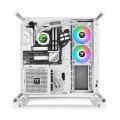 Tản nhiệt nước CPU AIO Thermaltake TH240 V2 Ultra ARGB Sync Snow (LGA1851/1700/1200/115x/20xx, AM5/AM4/AM3/AM2/FM2/FM1, LCD)