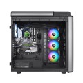 Tản nhiệt nước CPU AIO Thermaltake TH360 V2 Ultra ARGB Sync Black (LGA1851/1700/1200/115x/20xx, AM5/AM4/AM3/AM2/FM2/FM1, LCD)