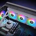 Tản nhiệt nước CPU AIO Thermaltake TH360 V2 Ultra ARGB Sync Snow (LGA1851/1700/1200/115x/20xx, AM5/AM4/AM3/AM2/FM2/FM1, LCD)