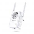 Bộ mở rộng sóng WiFi TP-Link TL-WA860RE (300Mbps, 1 băng tần 2.4GHz, 2 ăng ten, Tích hợp ổ cắm điện)