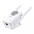 Bộ mở rộng sóng WiFi TP-Link TL-WA860RE (300Mbps, 1 băng tần 2.4GHz, 2 ăng ten, Tích hợp ổ cắm điện)