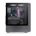 Vỏ Case Thermaltake S200 TG Black (Mid Tower, ATX, Sẵn 4 Fan RGB, Max 6 Fan)