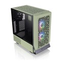 Vỏ Case Thermaltake Ceres 300 TG ARGB Matcha Green (Mid Tower, E-ATX, Sẵn 3 Fan, Max 7 Fan)