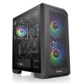 Vỏ Case Thermaltake View 300 MX ARGB Black (Mid Tower, E-ATX, Sẵn 3 Fan ARGB, Max 10 Fan, 2 tùy chọn mặt trước)