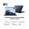 Laptop Asus Zenbook 14 OLED UX3405MA-PP152W (Intel Core Ultra 7, RAM 32GB, SSD 1TB, VGA Intel Arc, Màn Hình 14 inch 3K OLED 120 Hz, Windows 11, Màu Xanh)