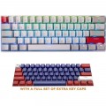 Bàn Phím Cơ Không Dây Newmen GM610 Global Blue Switch (61Key, Bluetooth, USB Type-C, Outemu Box Switch, Pin 1600mAh)