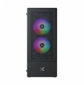 Vỏ case Xigmatek HERO II Air 3F Black - EN41655 (ATX, 1 mặt cường lực, Sẵn 3 fan RGB, Max 6 fan)