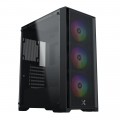 Vỏ case Xigmatek Gaming X II 3F Black - EN49019 (E-ATX, 1 mặt cường lực, Sẵn 3 fan RGB, Max 6 fan)