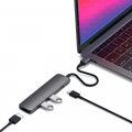 Đầu Chuyển USB-C 4 IN 1 SATECHI ST-CMAM (1xHDMI 4K-60Hz, 1xUSB-C, 1xUSB-A)