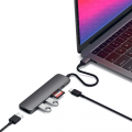 Đầu Chuyển USB-C 6 IN 1 SATECHI ST-SCMA2M (1xHDMI 4K-60Hz, 1xUSB-C, 2xUSB-A, 2xSD)