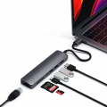 Đầu Chuyển USB-C 7 IN 1 SATECHI ST-UCSMA3M (1xHDMI 4K-60Hz, 1xUSB-C, 2xUSB-A, 1xLAN, 2xSD)