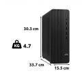 PC HP 280 PRO G9 SFF (9H1S9PT) (CORE I7-13700, 8GB RAM, 512GB SSD, WireLan, Bluetooth, Windows 11)