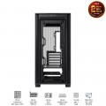 Vỏ Case Asus A21 Black (Mid Tower, m-ATX, 1 mặt kính cường lực, Chưa bao gồm Fan, Max 7 Fan)