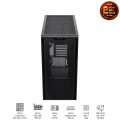 Vỏ Case Asus A21 Black (Mid Tower, m-ATX, 1 mặt kính cường lực, Chưa bao gồm Fan, Max 7 Fan)
