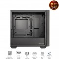 Vỏ Case Asus A21 Black (Mid Tower, m-ATX, 1 mặt kính cường lực, Chưa bao gồm Fan, Max 7 Fan)