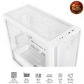 Vỏ Case Asus A21 White (Mid Tower, m-ATX, 1 mặt kính cường lực, Chưa bao gồm Fan, Max 7 Fan)